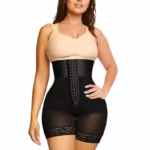 Shorts Moldeadores de Cintura Alta con Control de Abdomen y Efecto Levanta Glúteos - vista lateral