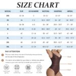 Lifestyle shot wearing seamless unlined plunge thong shapewear