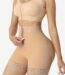Short moldeador con cremallera vista frontal