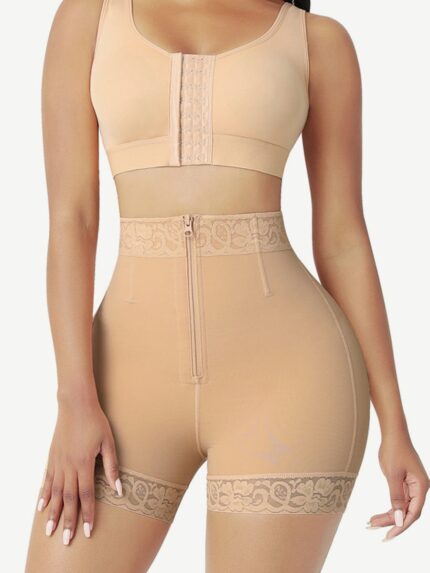 Short levanta glúteos vista lateral